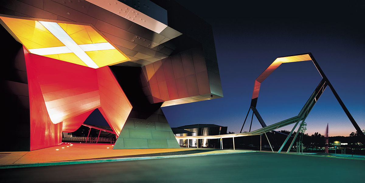Exterior of the National Museum of Australia in Canberra